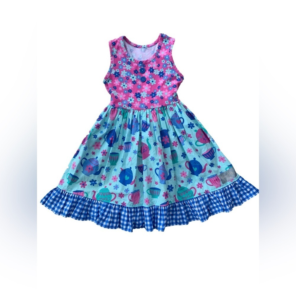 Eleanor Rose Size 5-6 Tea Party Time Rhonda Dress